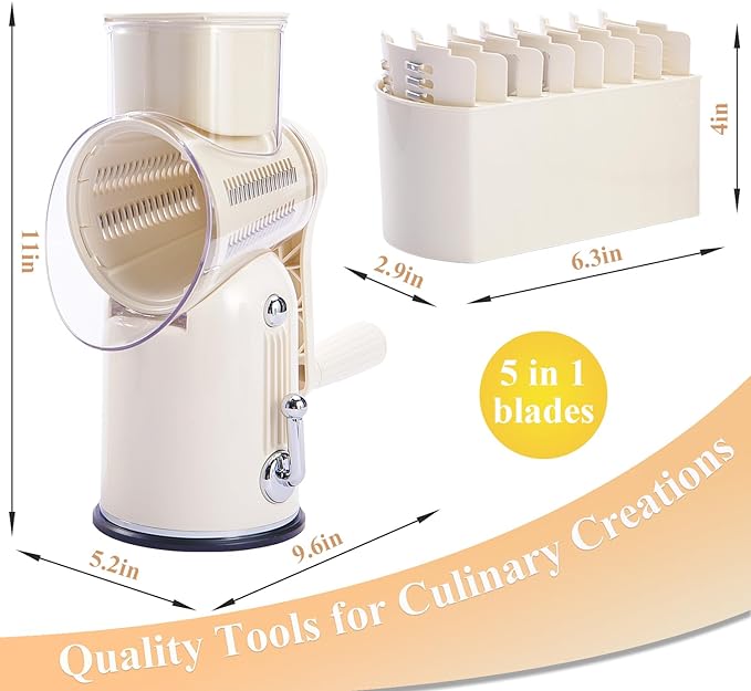 🧑‍🍳Kitchen Artifact - 49%OFF🥳5 In 1 Food Chopper