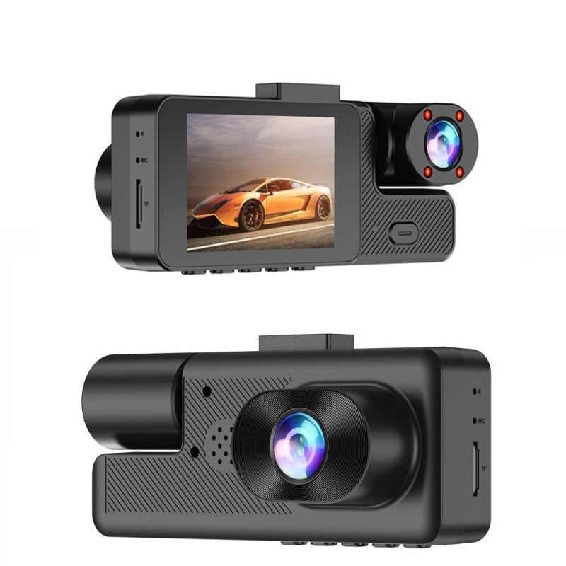 Pxcxu📸 3-Channel 1080P Dash Cam with WiFi🚗