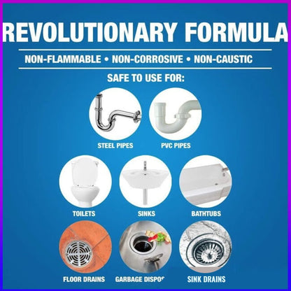 💫BUY 2 GET 1 FREE💫Powerful Sink and Drain Cleaner Pipe Dredging Agent