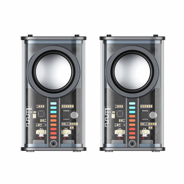 ? Outdoor Transparent Mecha Wireless Bluetooth Speaker