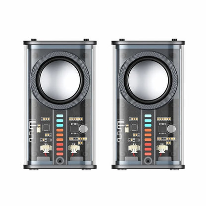 ? Outdoor Transparent Mecha Wireless Bluetooth Speaker