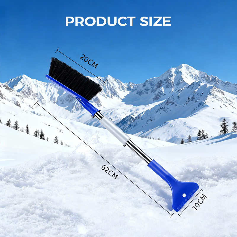 ❄️ 2-in-1 Snow Brush & Ice Scraper