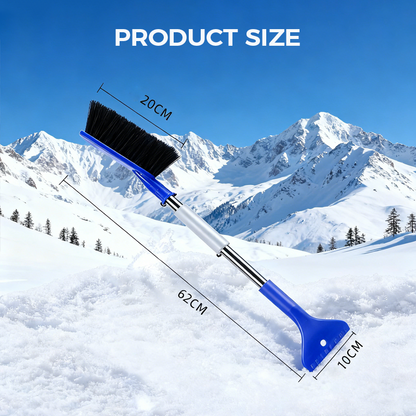 ❄️ 2-in-1 Snow Brush & Ice Scraper