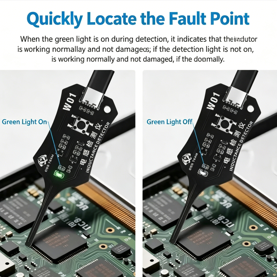 In-Circuit Electromagnetic Inductance Tester