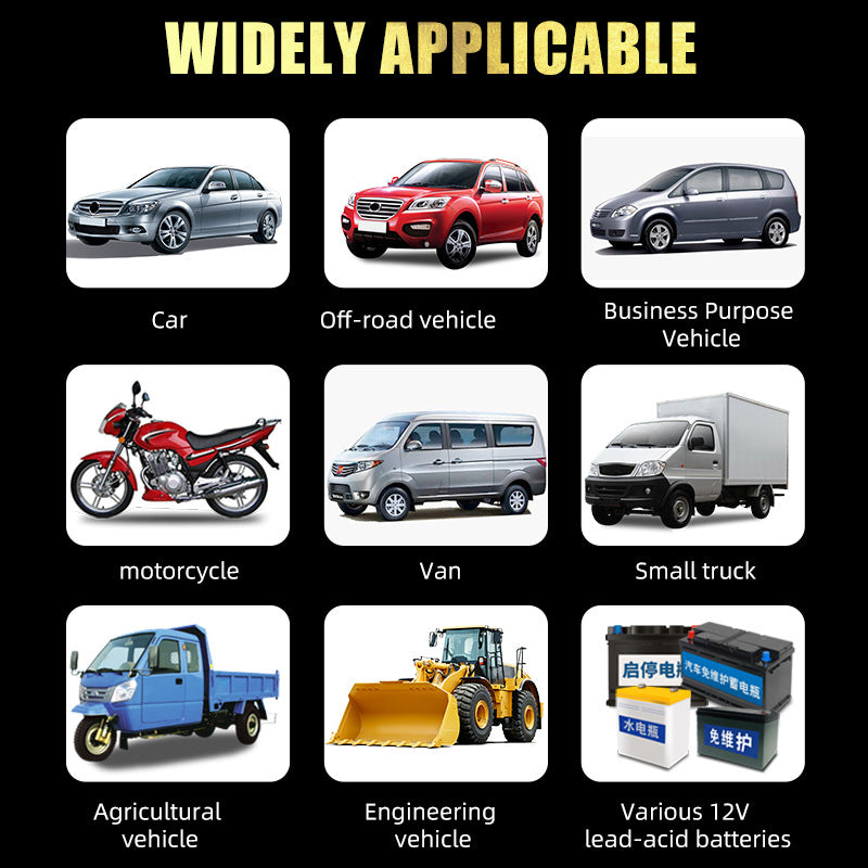 🚗Automotive Battery Charger– Charge Anywhere, Anytime!🔋