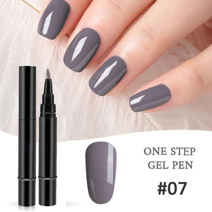 💅 Limited Time Buy 1 Get 1 Free  ✨One Step Nail Gel Pen🎨Free handheld mini UV nail lamp💡