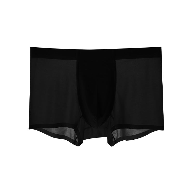 Men's Ice Silk Boxer Shorts Underwear