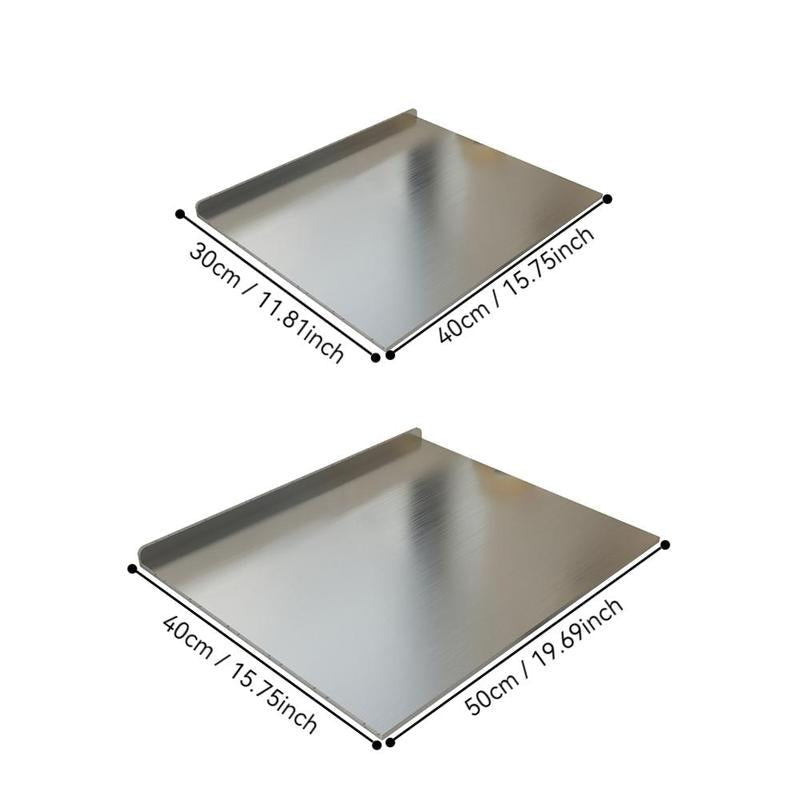 ✨ Stainless Steel Countertop Chopping Board – Hygienic, Knife-Friendly & Easy-Clean Surface 🍽️