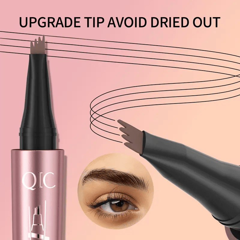 🥳2026 HOT SALE🥳💞50K+ SOLD!💥🖌️✨ BUY 1 GET 1 FREE + 50% OFF! 3D Microblading Eyebrow Pencil – 4-prong tip creates natural hair-like strokes. Waterproof, smudge-proof & lasts 24h. Skip costly salon treatments. A steal! 💕🎁