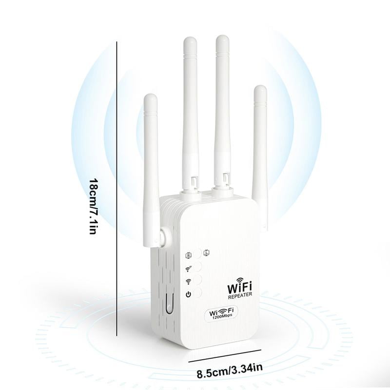 🎉 2026 Sale — Over 51,000 Sold! 📶 1200Mbps Dual Band WiFi Extender – Covers 10,000 sq.ft & 50 Devices 🏡