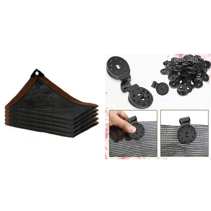 UV-Blocking HDPE Shade Net with Grommets