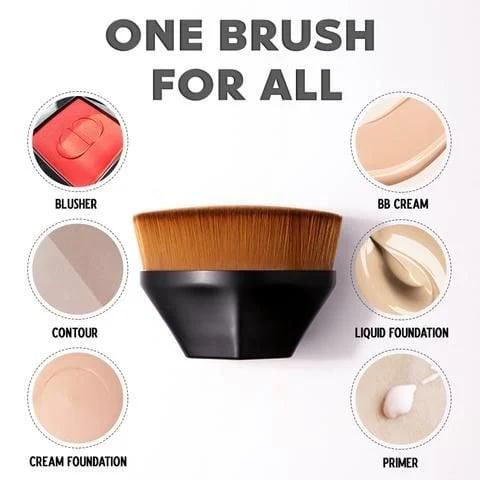 😍Flat Makeup Brush with Bonus Case