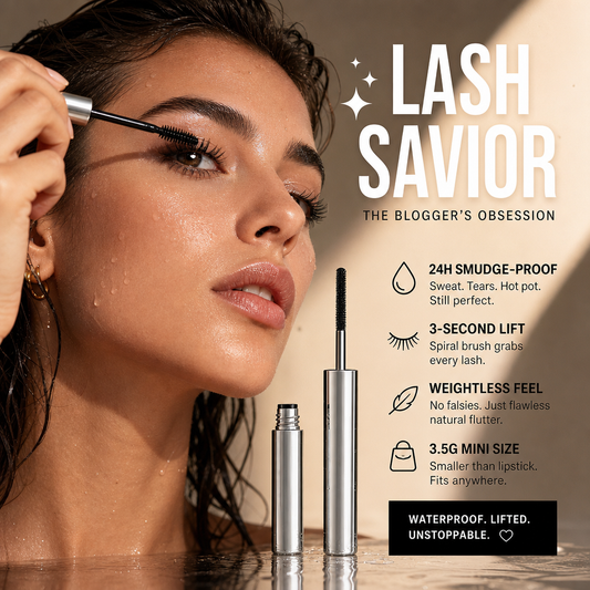 🎁 Buy 1 Get 1 FREE✨ Waterproof Curling & Lengthening Mascara ✨