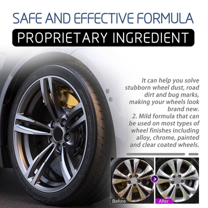 ✨️Hot Sale 50% OFF - 💥  Heavy Duty Wheel Rust And Water Spot Cleaner