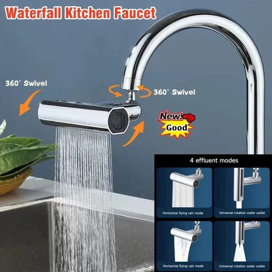🔥Hot Sale - 49% OFF🔥2025 New Waterfall Kitchen Faucet