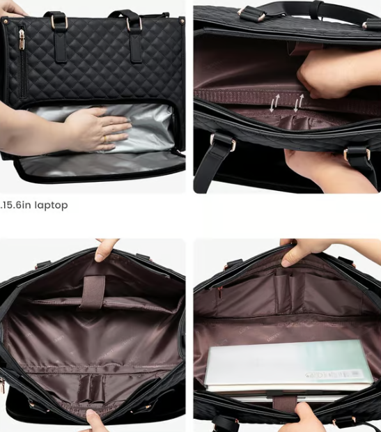 🔥Hot Sale 50% OFF🔥3 in 1 Lunch Tote Bag for Women🎁Free Matching Wallet⏰