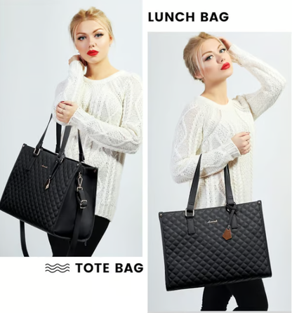 🔥Hot Sale 50% OFF🔥3 in 1 Lunch Tote Bag for Women🎁Free Matching Wallet⏰