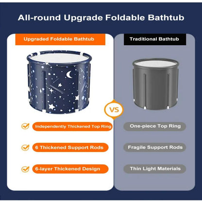 Warm Gift - Heated Foldable Bathtub for Home Use