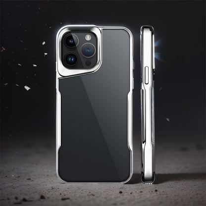 Luxury Acrylic Transparent Electroplated Soft Frame Case