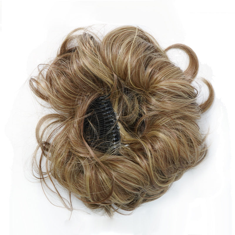👱‍♀️ 50% OFF! ✨ Messy Side Comb Hair Bun – Instant Voluminous Updo Clip-In – 10-Second Effortless Styling, Slip-Proof All-Day Hold, Premium Heat-Friendly Fiber Up to 160°C & Lightweight Only 90g – 3 Placement Styles 🎀
