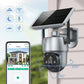 Solar 360-degree Surveillance Camera Full Color Night Vision