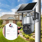 Solar 360-degree Surveillance Camera Full Color Night Vision