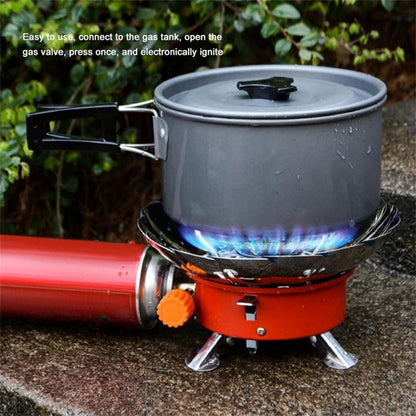 🔥 Lotus Small Square Stove -- Portable and foldable, new experience of outdoor cooking!