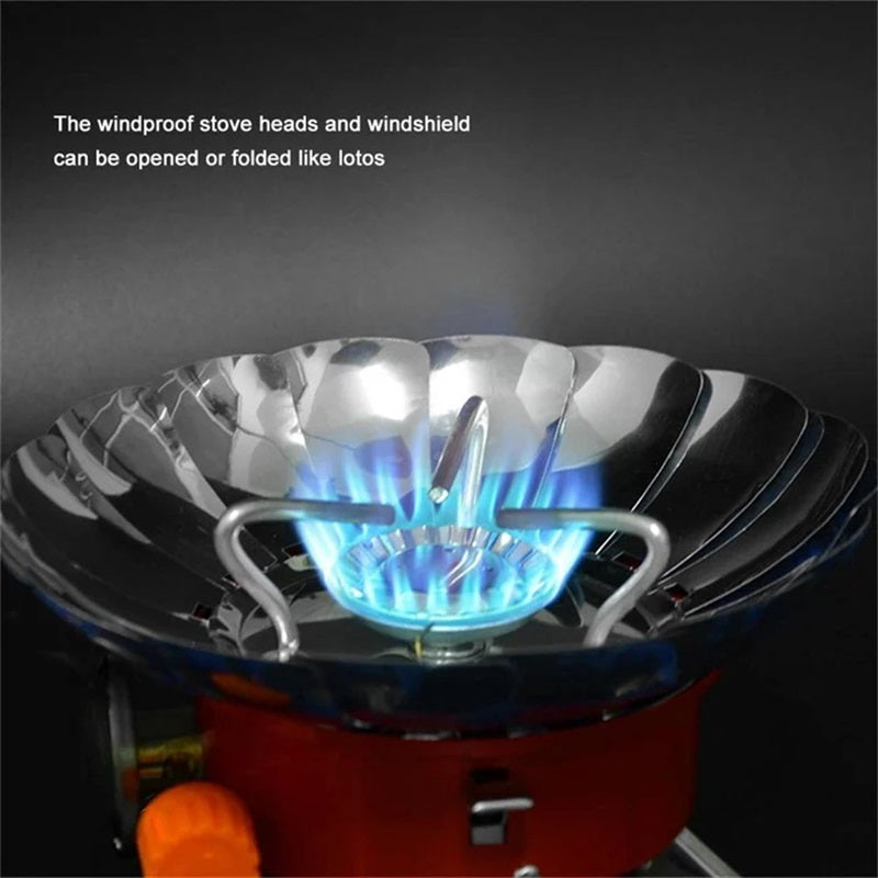 🔥 Lotus Small Square Stove -- Portable and foldable, new experience of outdoor cooking!