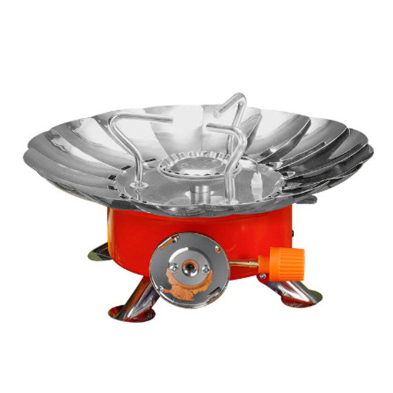🔥 Lotus Small Square Stove -- Portable and foldable, new experience of outdoor cooking!