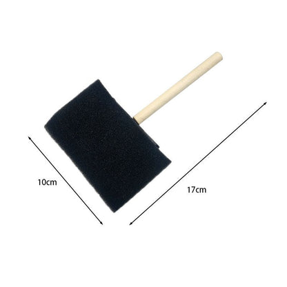 Foam Paint Brush with Wooden Handle - Art Supplies