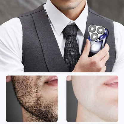Super Rotating Three Blade Electric Mini Shaver