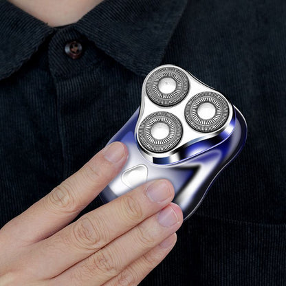 Super Rotating Three Blade Electric Mini Shaver