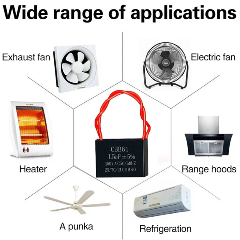 Universal for All Fans - Starting Capacitor