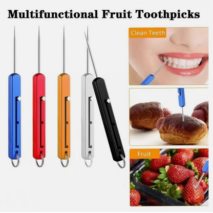 Multifunctional Retractable Portable Toothpick