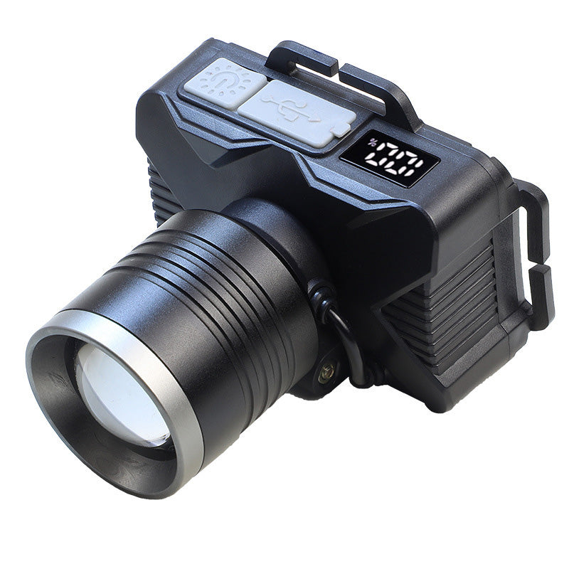 Rechargeable LED Headlamp with Motion Sensor