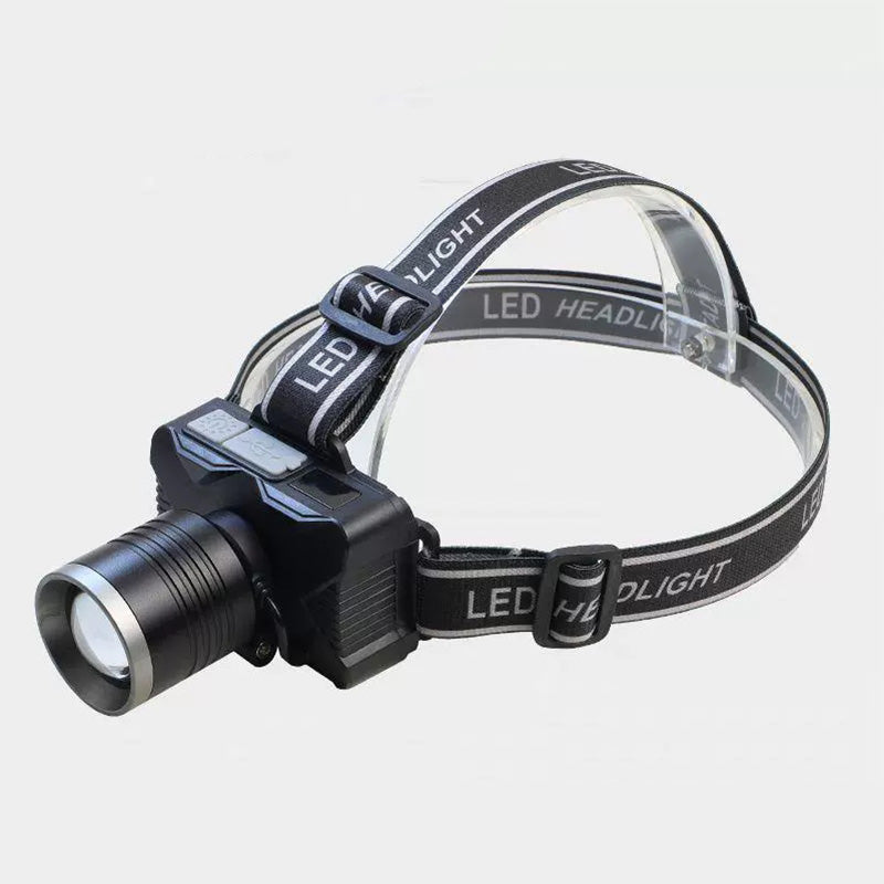 Rechargeable LED Headlamp with Motion Sensor