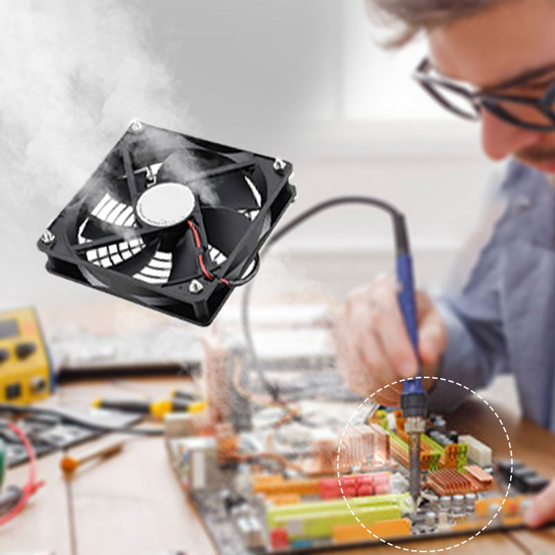 Low Noise Cooling Fan for Cabinet, CPU, Fume Exhausting