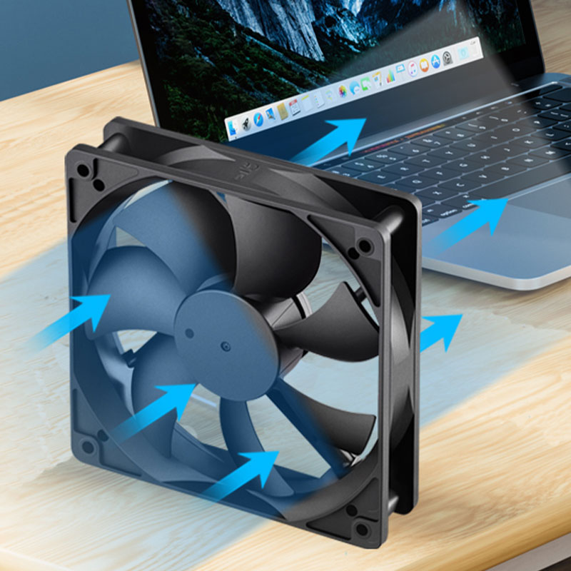 Low Noise Cooling Fan for Cabinet, CPU, Fume Exhausting
