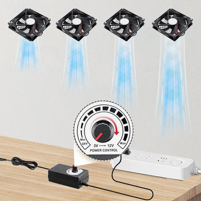 Low Noise Cooling Fan for Cabinet, CPU, Fume Exhausting