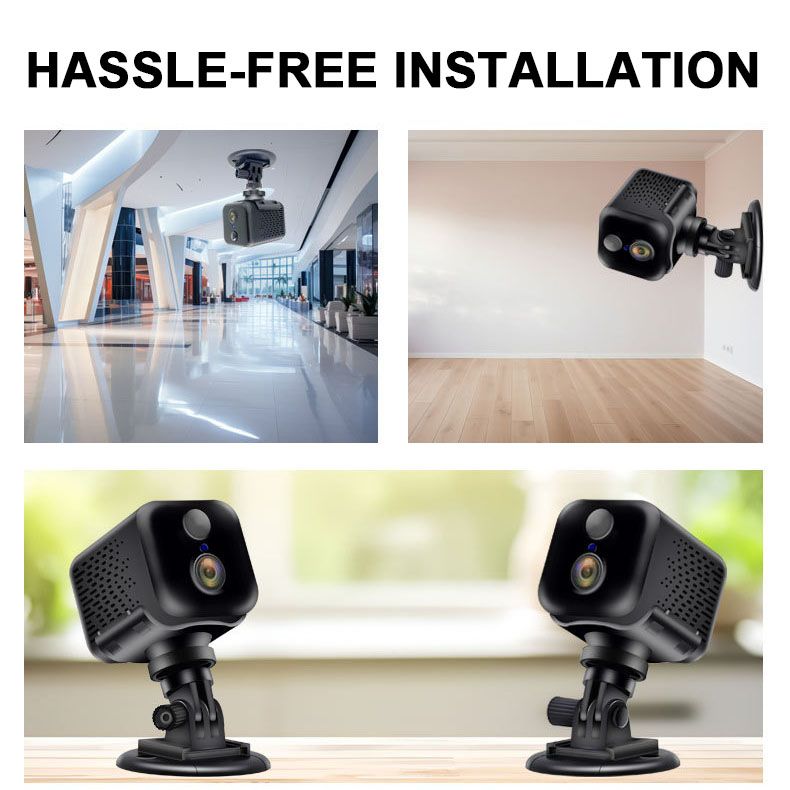 Installation-free WiFi Smart Wireless Surveillance Camera