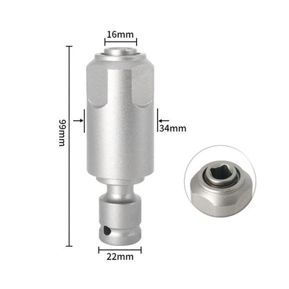 High-carbon Steel Electric Wrench to Hammer Adapter🪛