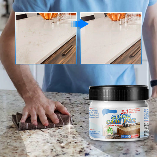 Stone Maintenance Polishing Wax for Home Use