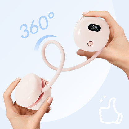 Foldable USB Rechargeable Neck Hanging Fan