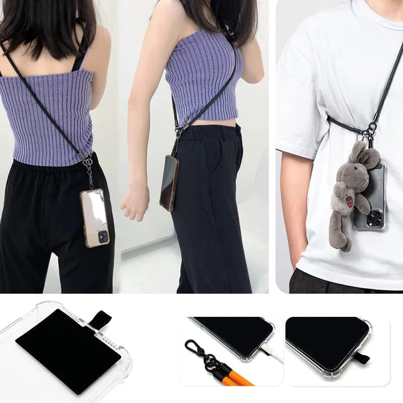 Sturdy Wrist and Crossbody Strap for Mobile Phones