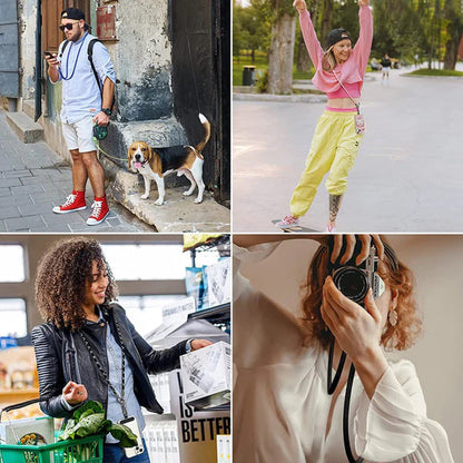 Sturdy Wrist and Crossbody Strap for Mobile Phones