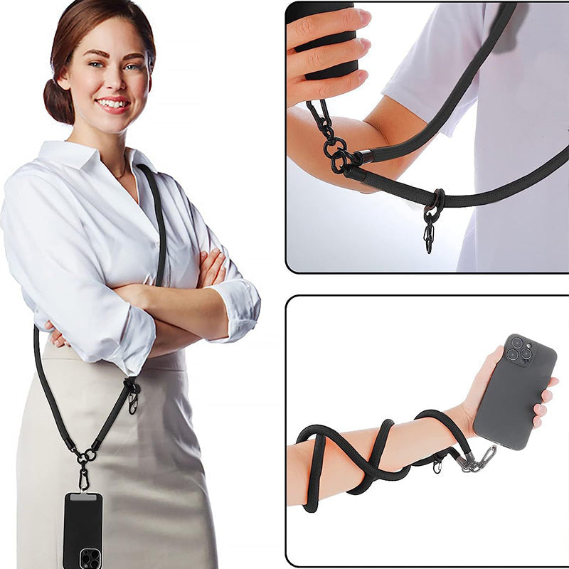 Sturdy Wrist and Crossbody Strap for Mobile Phones