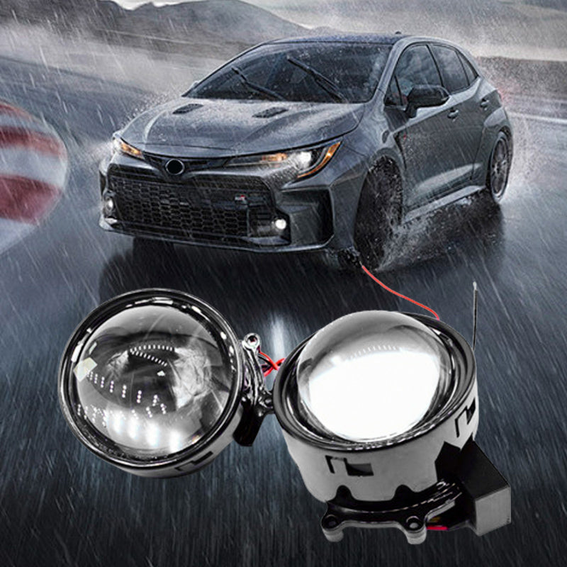 👻 LED devil eye headlights, cool dynamic lights, a stunning visual feast