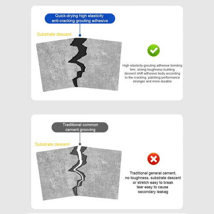 Quick-Drying Crack-Resistant Gap-Filling Glue