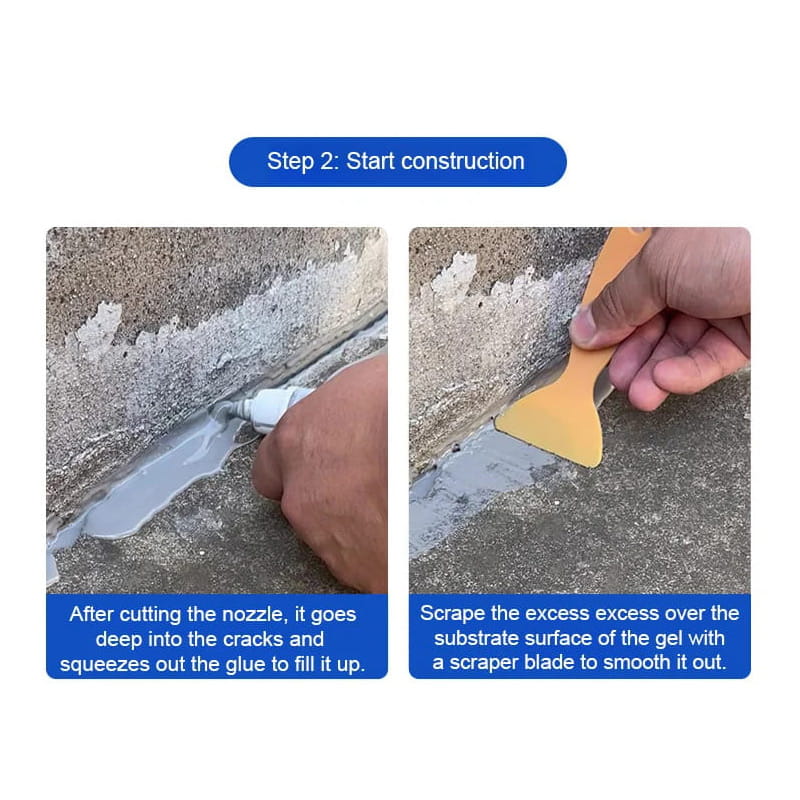 Quick-Drying Crack-Resistant Gap-Filling Glue