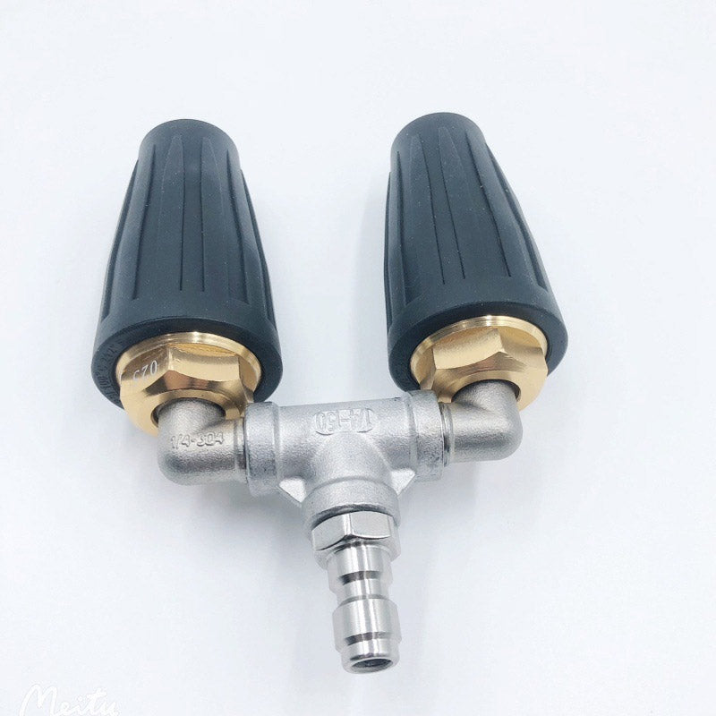 🎯🔥 Special offer: 50% off! 🚿 Stainless Steel Turbo Nozzle 🌟 – Perfect for terraces, cars, and facades 🏡🚗